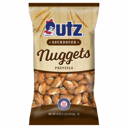 Utz® Sourdough Nuggets Pretzels Perspective: front