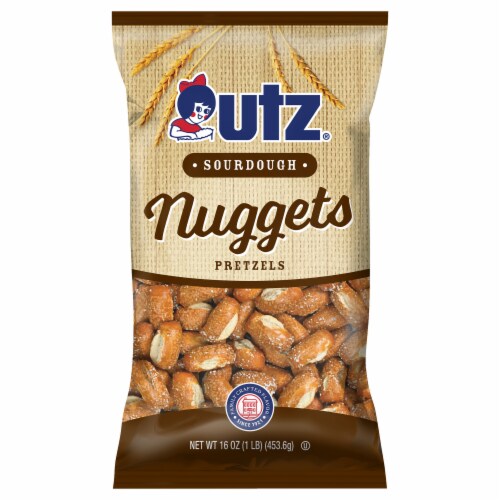 Utz® Sourdough Nuggets Pretzels Perspective: front