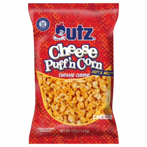 Utz® Cheese Puff'n Corn Perspective: front