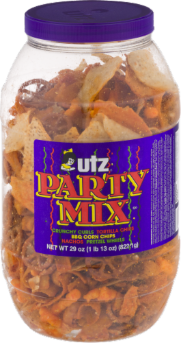 Utz Party Mix Barrel Perspective: front