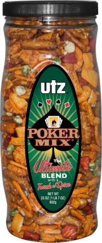 Utz Poker Mix Perspective: front