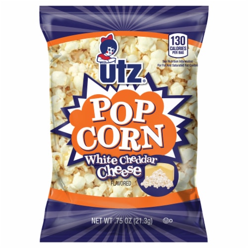 Utz® Premium White Cheddar Popcorn Perspective: front