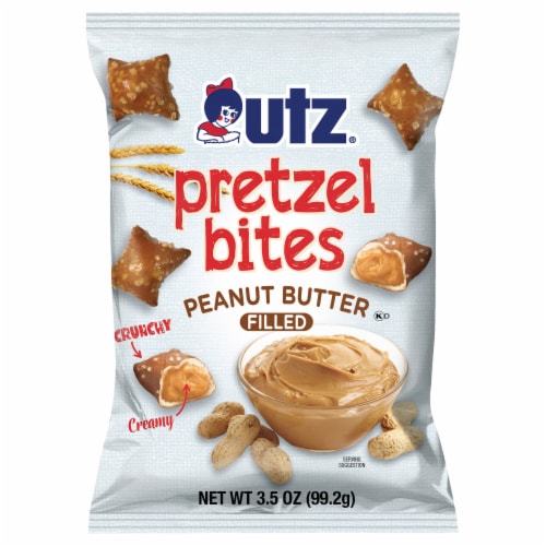 UTZ® Peanut Butter Filled Pretzel Bites Perspective: front