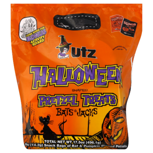 Utz® Halloween Sack Pretzel Treats Perspective: front