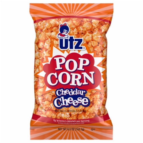 Utz® Cheddar Cheese Popcorn Perspective: front