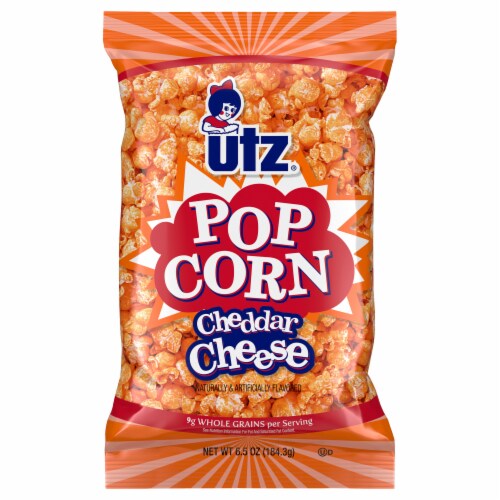 Utz® Cheddar Cheese Popcorn Perspective: front