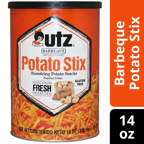 Utz® Barbeque Potato Stix Perspective: front