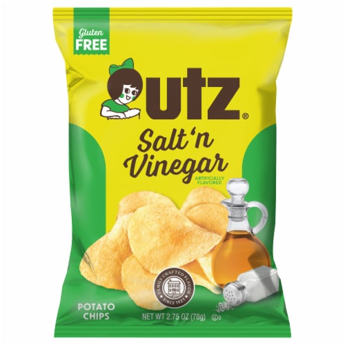 Utz® Salt & Vinegar Chips Perspective: front