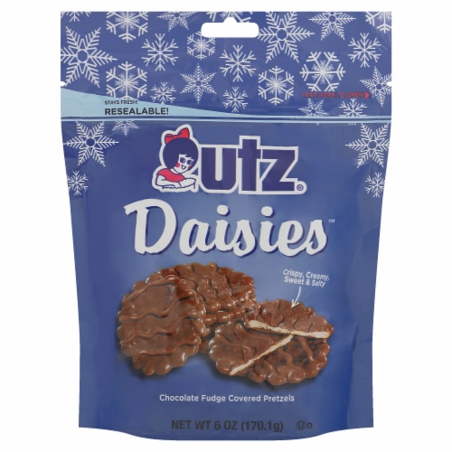 Utz® Daisies™ Chocolate Fudge Covered Pretzels