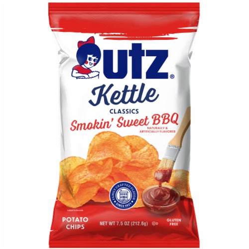 Utz® Smokin’ Sweet BBQ Kettle Chips