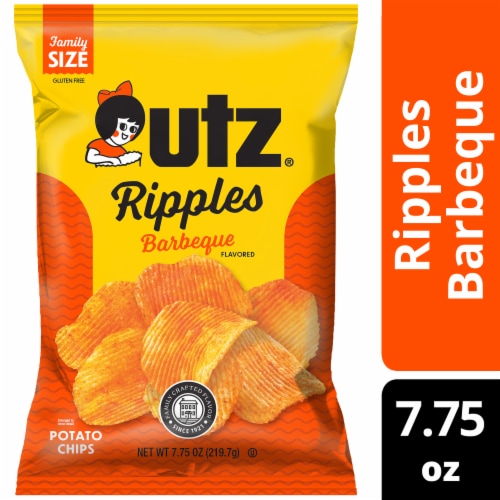 Utz® Barbeque Ripples Potato Chips Family Size