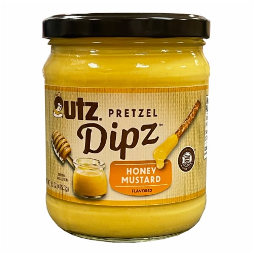 Utz Honey Mustard Pretzel Dip Perspective: front