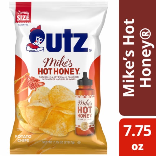Utz® Mike’s Hot Honey® Potato Chips Family Size Perspective: front