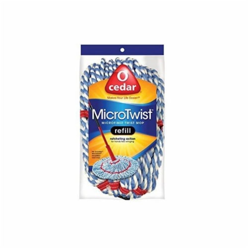 O-Cedar 147525 MicroTwist Mop Refill Perspective: front
