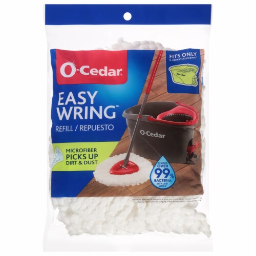 O-Cedar® Microfiber EasyWring Spin Mop Refill Perspective: front