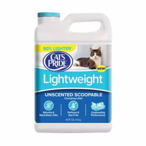 Cats Pride® Lightweight Unscented Scoopable Cat Litter Perspective: front