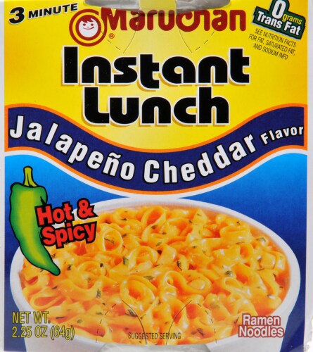 Maruchan Instant Lunch Jalapeno Cheese Perspective: front