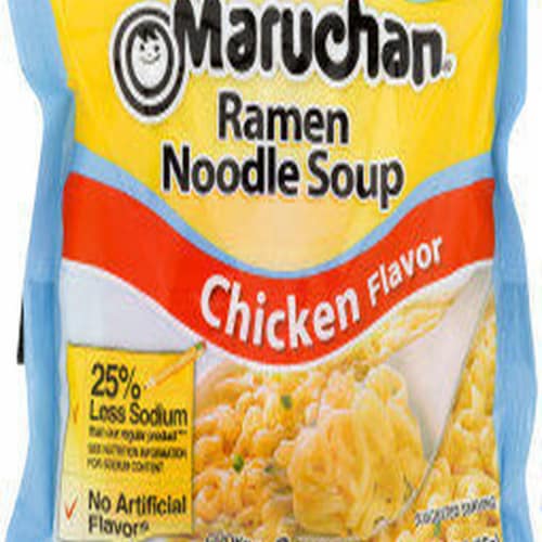 Maruchan Ramen 35% Less Sodium Chicken 3.00 oz Perspective: front