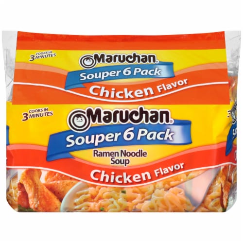 Maruchan® Chicken Flavor Ramen Noodle Soup Perspective: front