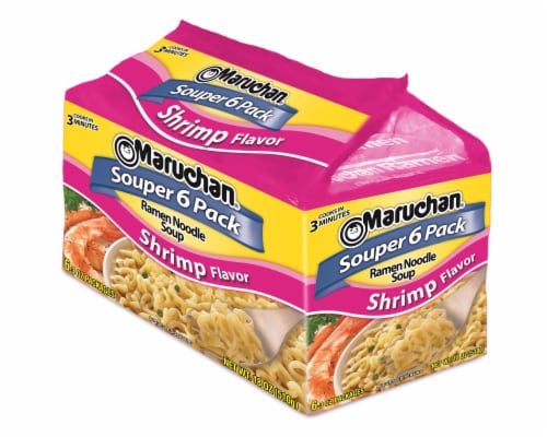 Maruchan® Souper Shrimp Ramen Noodles Perspective: front