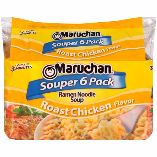 Maruchan Roast Chicken Souper 6-Pack Perspective: front