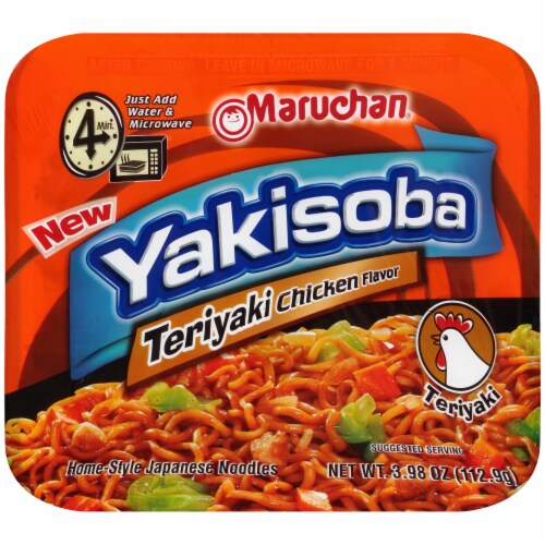 Maruchan Yakisoba Teriyaki Chicken Flavor Home Style Japanese Noodles