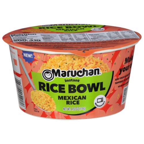 Maruchan® Mexican Instant Rice Bowl Perspective: front
