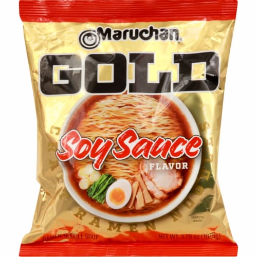 Maruchan® Gold Soy Sauce Ramen Noodles Perspective: front