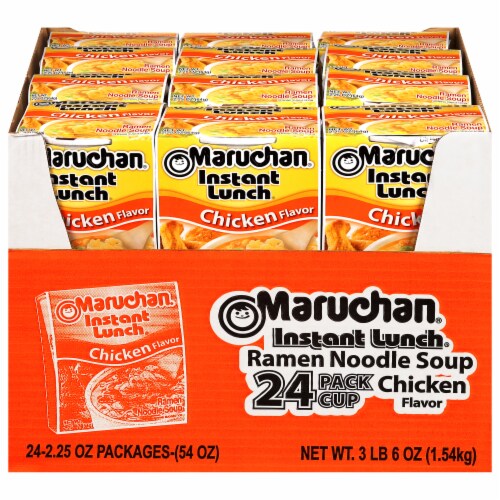 Maruchan® Instant Lunch® Chicken Ramen Noodle Cups Perspective: front