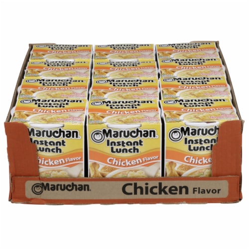 Maruchan® Instant Lunch Chicken Flavor Ramen Noodle Soup Case Sale Perspective: front
