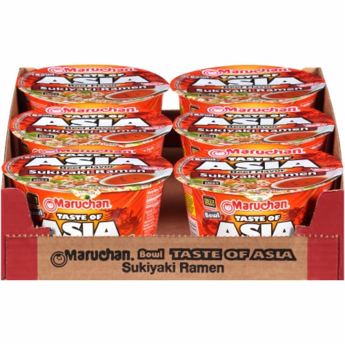 Maruchan® Taste of Asia™ Beef Flavor Sukiyaki Ramen Bowl Perspective: front