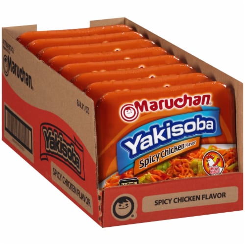 Maruchan Spicy Chicken Flavor Yakisoba Noodles Perspective: front