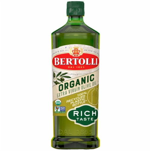 Bertolli Organic Extra Virgin Olive Oil Perspective: front