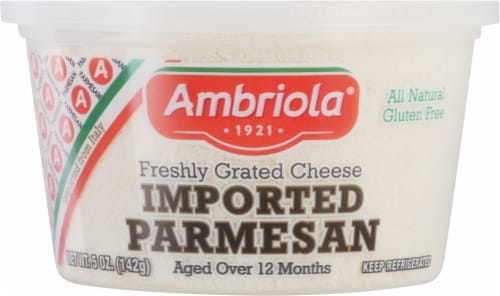 Ambriola Grated Imported Parmesan Cheese Perspective: front