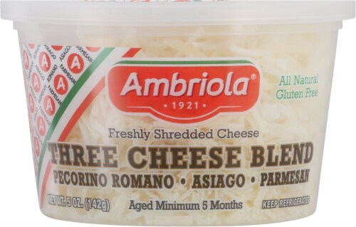 Ambriola Shredded Three Cheese Blend Perspective: front