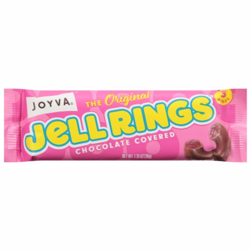 Joyva® Chocolate Covered Jell Rings™ Perspective: front