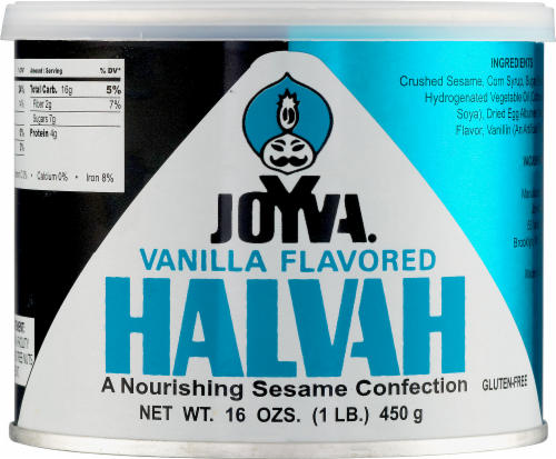 Joyva Vanilla Flavored Halvah Perspective: front