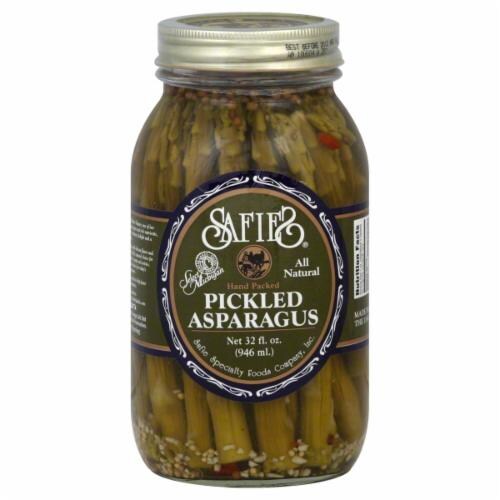 Safie's Pickled Asparagus Perspective: front