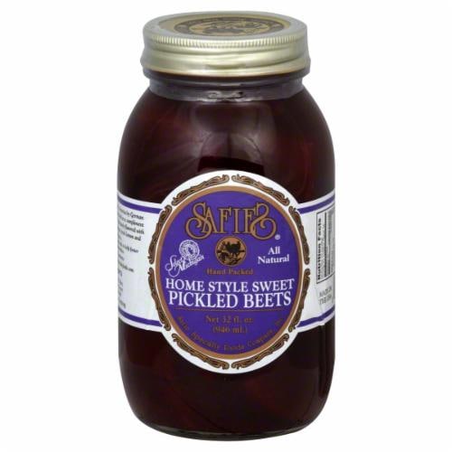Safie's Home Style Sweet Pickled Beets Perspective: front