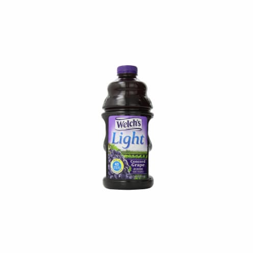 WELCH'S 64 FL OZ JUICE BEVERAGE LIGHT - CONCORD GRAPE Perspective: front