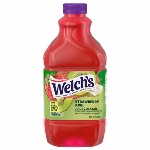 Welch's Strawberry Kiwi Juice Cocktail Perspective: front