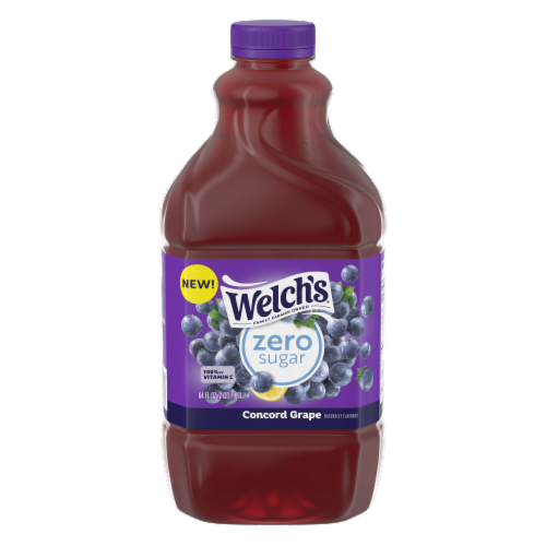 Welch's® Zero Sugar Concord Grape Juice Drink Perspective: front