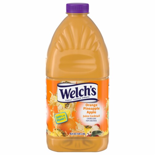 Welch's® Orange Pineapple Apple Juice Cocktail Perspective: front