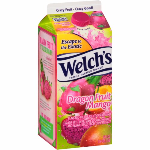 Welch's Dragon Fruit Mango Flavored Fruit Juice Cocktail Blend, 59 fl