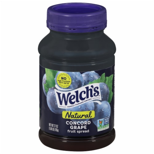 Welch's® Natural Concord Grape Spread Perspective: front