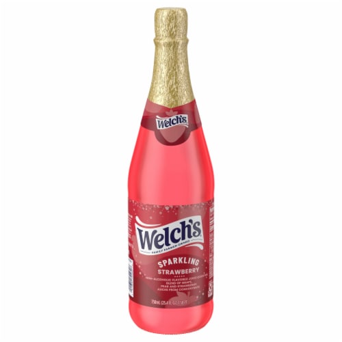 Welch's® Sparkling Strawberry Daiquiri Non-Alcoholic Juice Cocktail Perspective: front