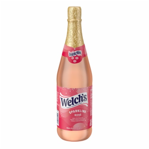 Welch's 25.4 oz Sparkling Juice Cocktail - Rosé Perspective: front