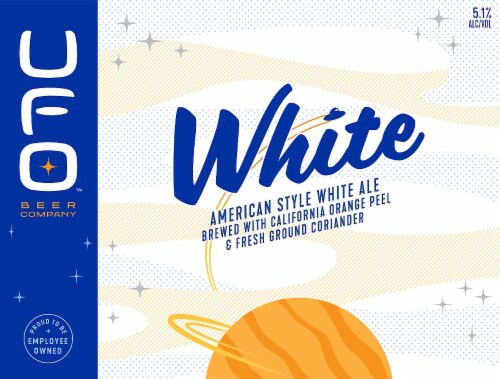 Harpoon UFO™ American Style White Ale Perspective: front