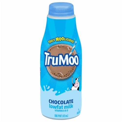 TruMoo Chocolate 1% Lowfat Milk Quart 