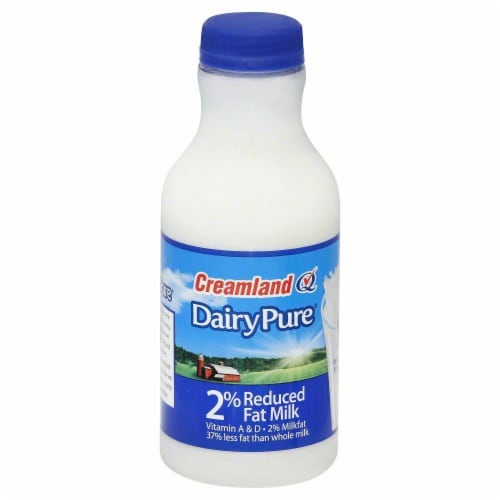 Dairy Pure 2% Reduced Fat Milk Perspective: front